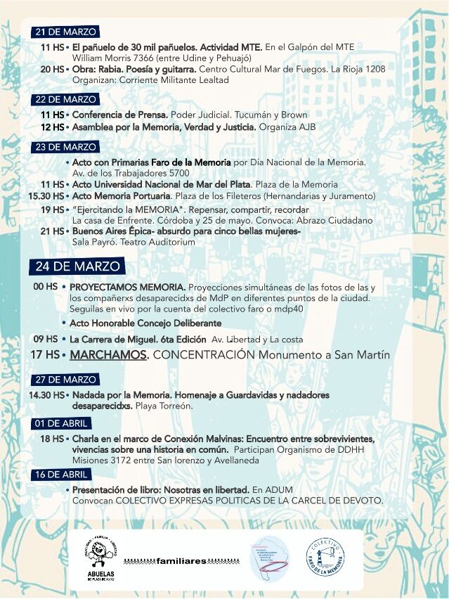 Mes de la Memoria