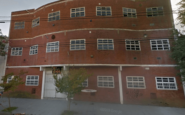 Fachada del nuevo edificio de la Escuela Secundaria 38