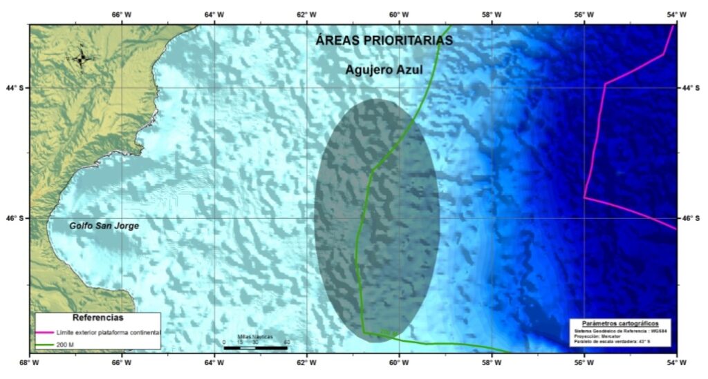 Agujero Azul: Conicet Mar del Plata realizó un informe sobre la zona pesquera