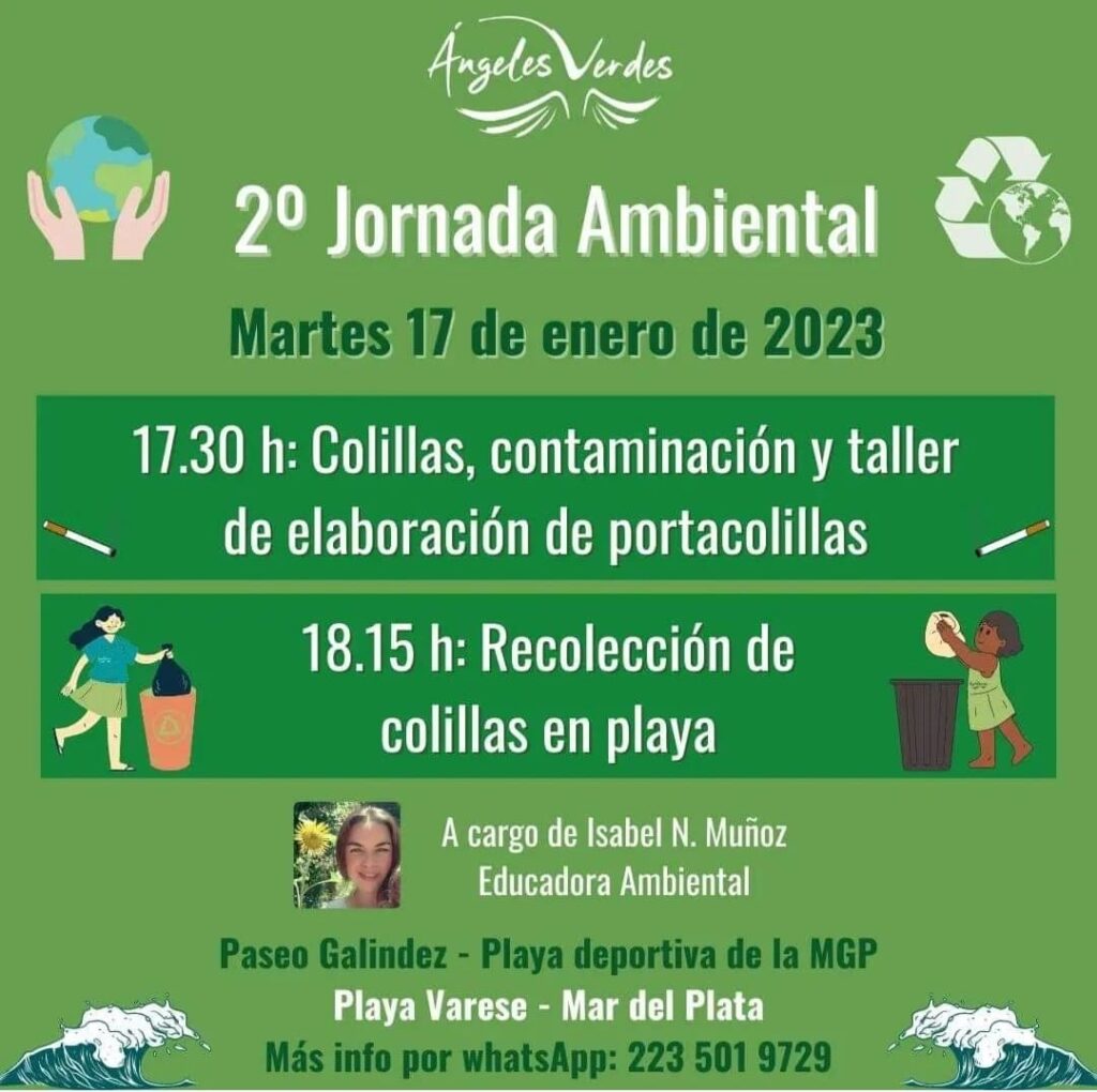 Segunda jornada socio ambiental en Mar del Plata