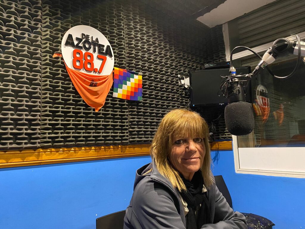 Eugenia Presta, directora de la Escuela de Cerámica “Rogelio Yrurtia”