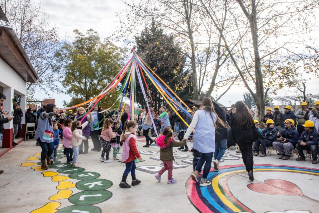 Inauguración de obras en el Jardín de Infantes 922
