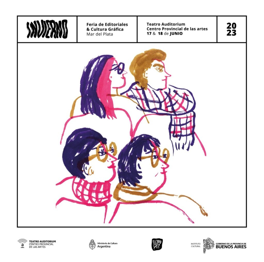 La Feria de Editoriales y Cultural Gráfica se realizará en el Foyer del Auditorium durante el 17 y 18 de junio. La segunda edicion de “Invierno”, se podrá visitar de 14 a 21, de manera libre y gratuita. 