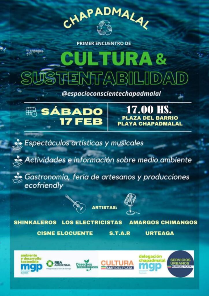 Chapadmalal tendrá su primer encuentro de Cultura y Sustentabilidad