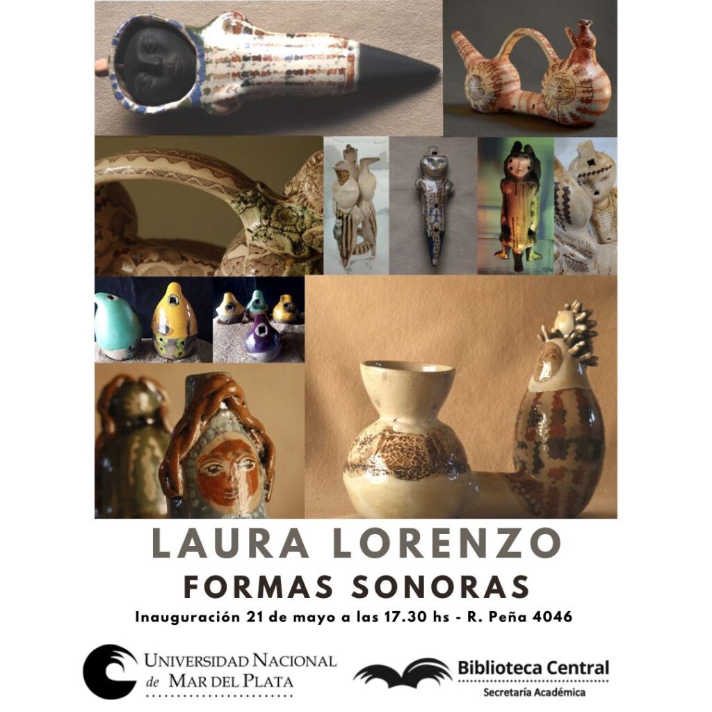 Se presenta la exposición Formas Sonoras de Laura Victoria Lorenzo