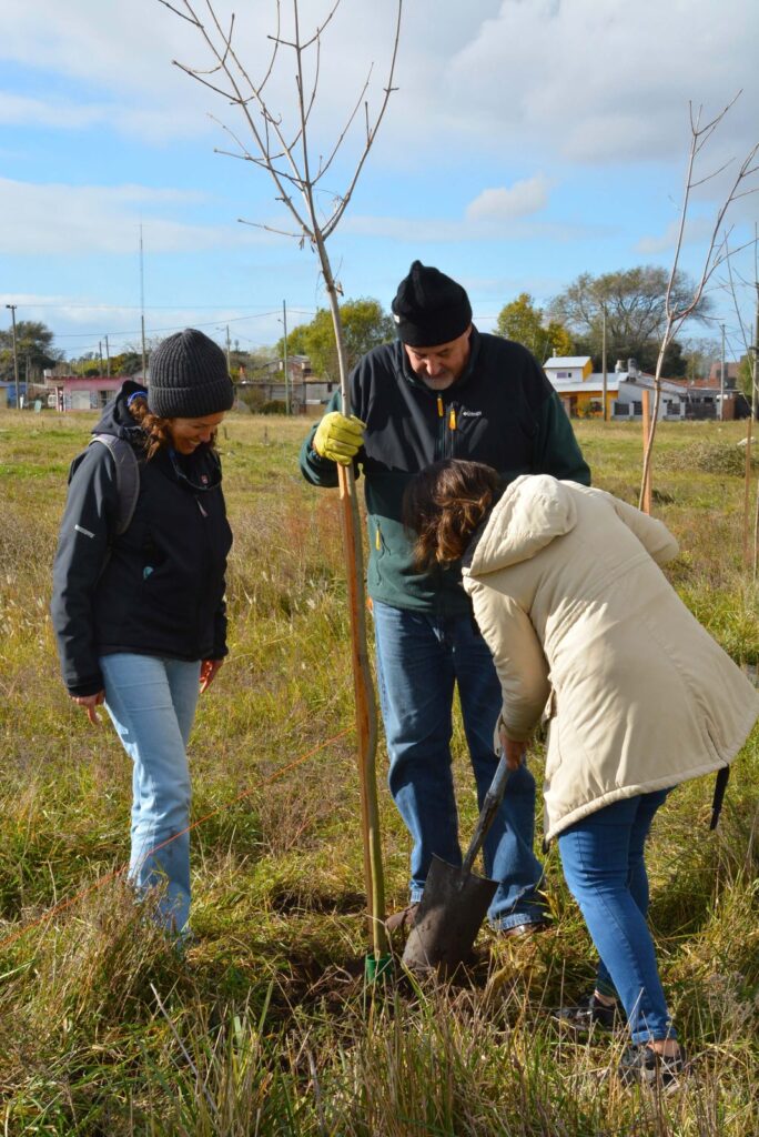 La UNMdP plantó 100 árboles contra el cambio climático