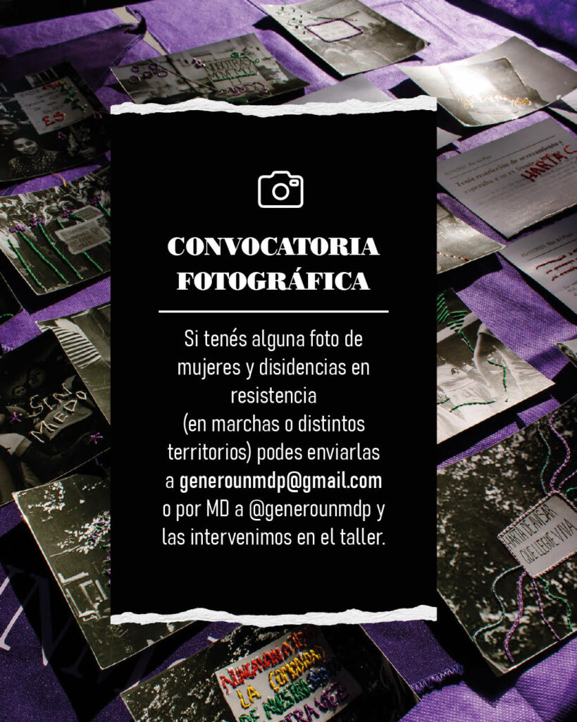 Bordando resistencias: la Universidad invita a un taller de cara al 3J