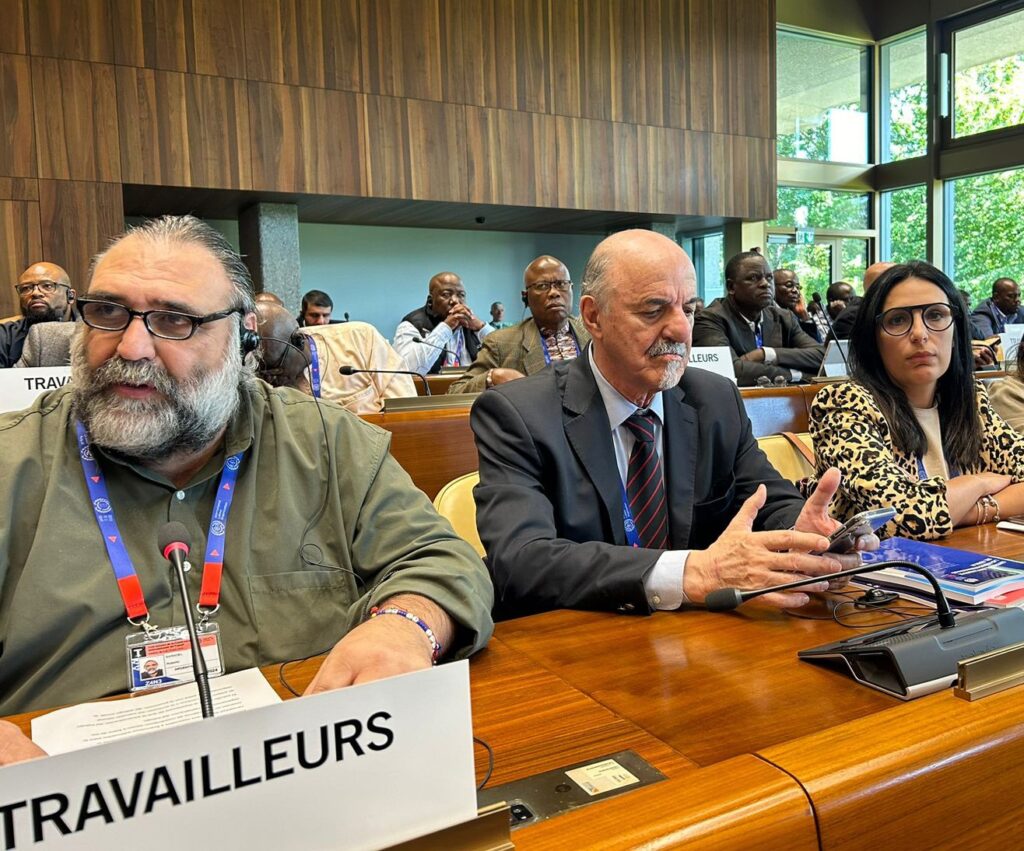 Baradel denunció la eliminación del Fonid ante la OIT