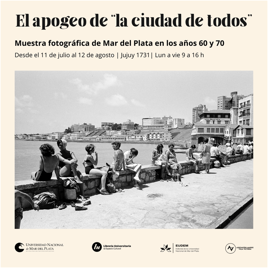 Inauguran muestra fotográfica de la Mar del Plata de los años ‘60 y ‘70